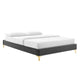Modway Sutton Full Performance Velvet Bed Frame - MOD-6306 | Beds | Modishstore - 1