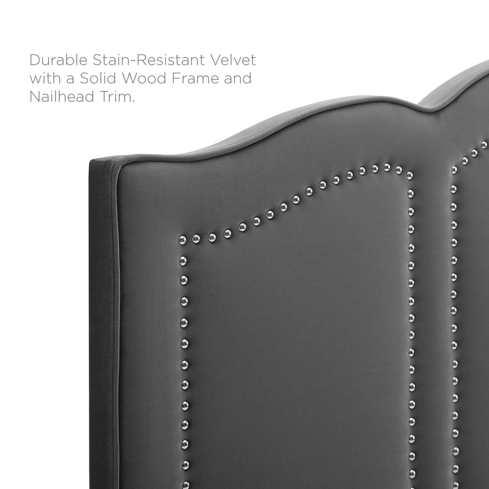 Cecilia Full/Queen Performance Velvet Headboard By Modway - MOD-6309 | Headboards | Modishstore - 6
