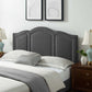 Cecilia King/California King Performance Velvet Headboard By Modway - MOD-6310 | Headboards | Modishstore - 1