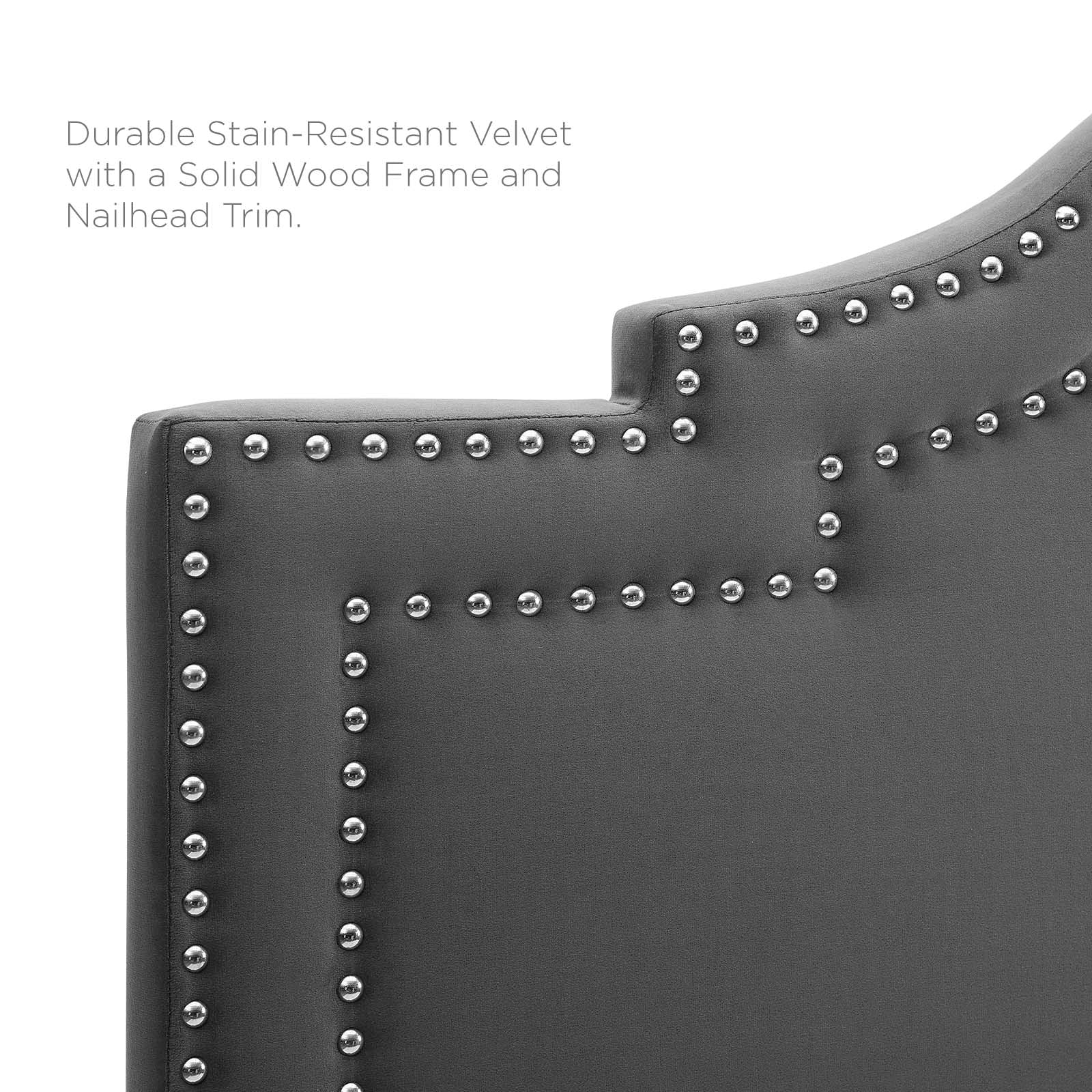 Lucia Twin Performance Velvet Headboard By Modway - MOD-6311 | Headboards | Modishstore - 6