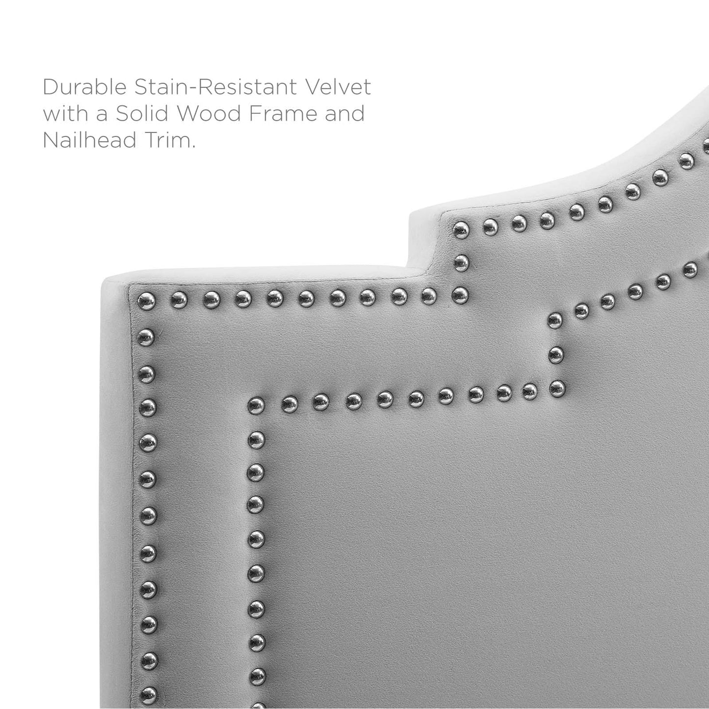 Lucia Twin Performance Velvet Headboard By Modway - MOD-6311 | Headboards | Modishstore - 16