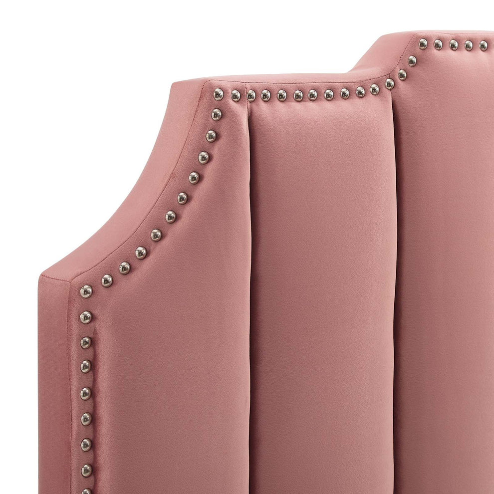 Modway Rosalind Performance Velvet Full/Queen Headboard - MOD-6315 | Headboards | Modishstore - 5