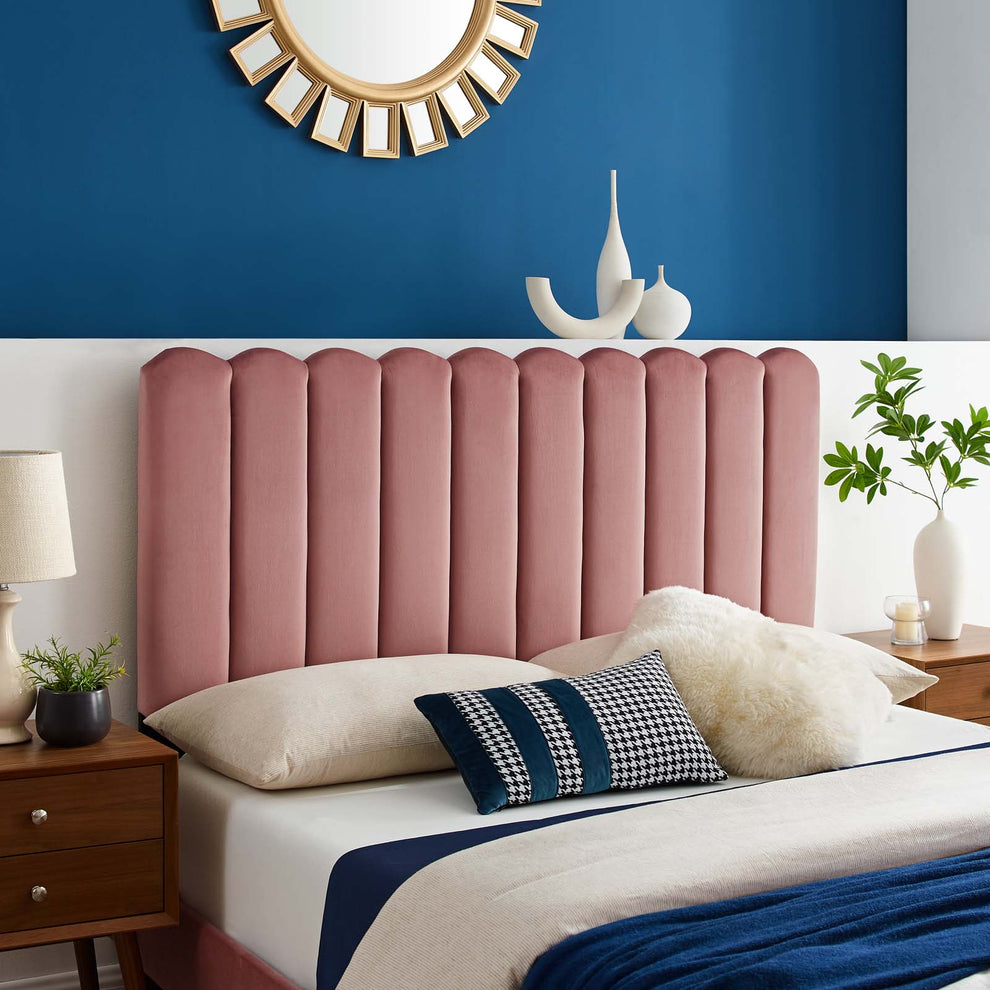 Modway Delilah Performance Velvet King/California King Headboard - MOD-6319 | Headboards | Modishstore - 4