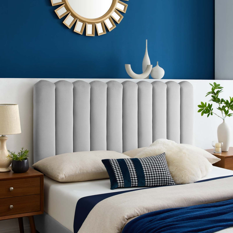 Modway Delilah Performance Velvet King/California King Headboard - MOD-6319 | Headboards | Modishstore - 7