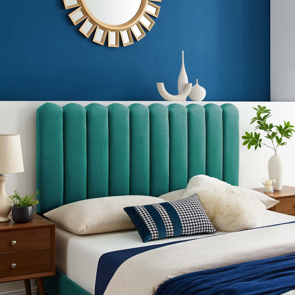 Modway Delilah Performance Velvet King/California King Headboard - MOD-6319 | Headboards | Modishstore - 19