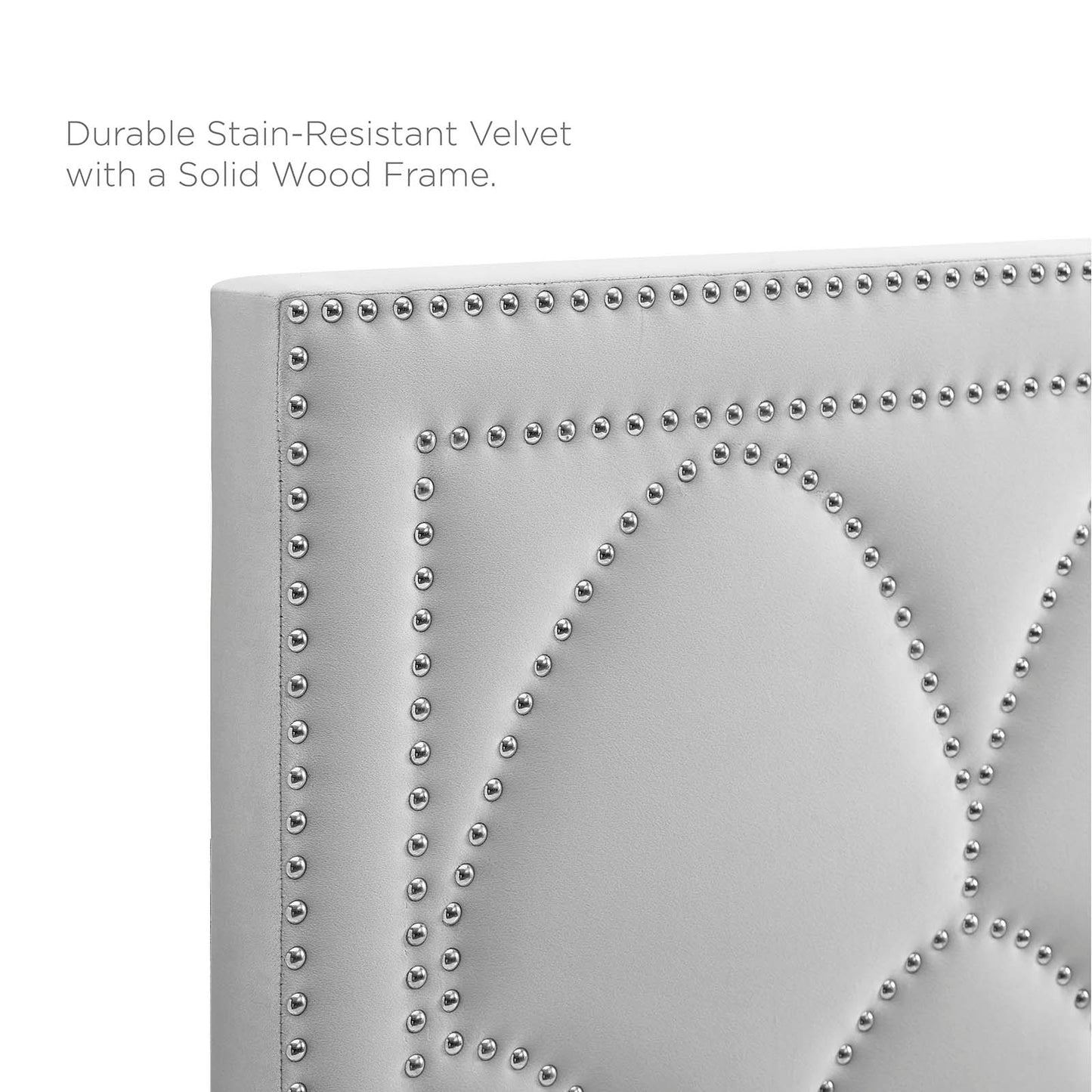 Greta Performance Velvet Twin Headboard By Modway - MOD-6320 | Headboards | Modishstore - 24