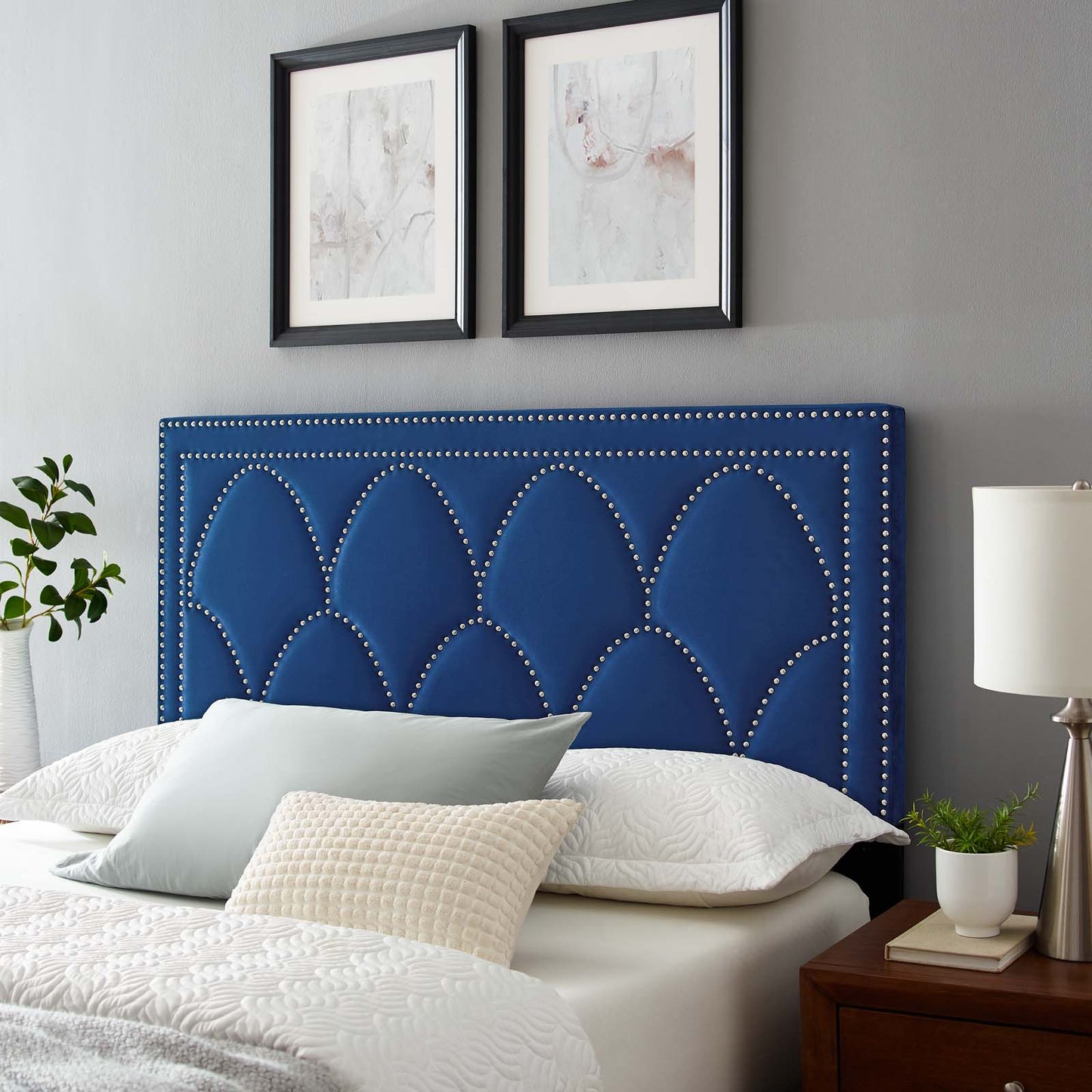 Greta Performance Velvet Twin Headboard By Modway - MOD-6320 | Headboards | Modishstore - 38