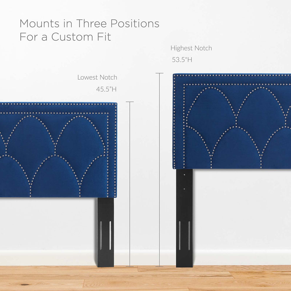 Greta Performance Velvet Twin Headboard By Modway - MOD-6320 | Headboards | Modishstore - 43