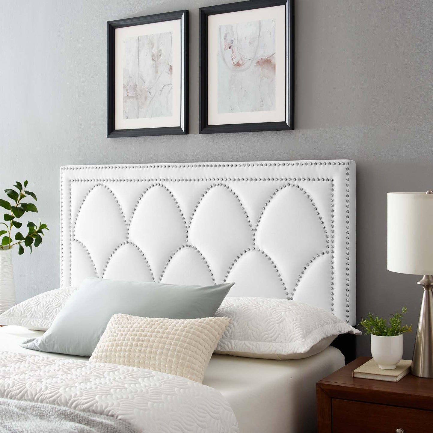 Greta Performance Velvet Twin Headboard By Modway - MOD-6320 | Headboards | Modishstore - 65