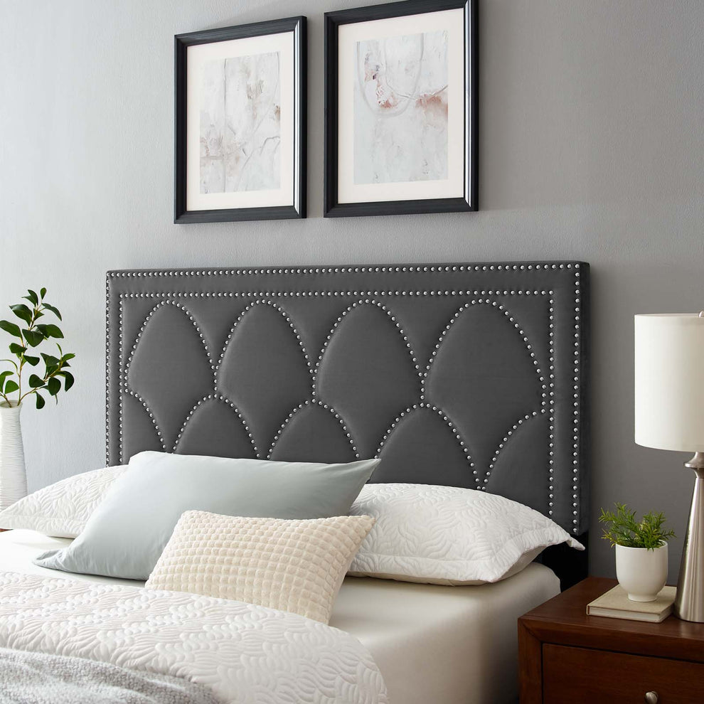Greta Performance Velvet King/California King Headboard By Modway - MOD-6322 | Headboards | Modishstore - 1