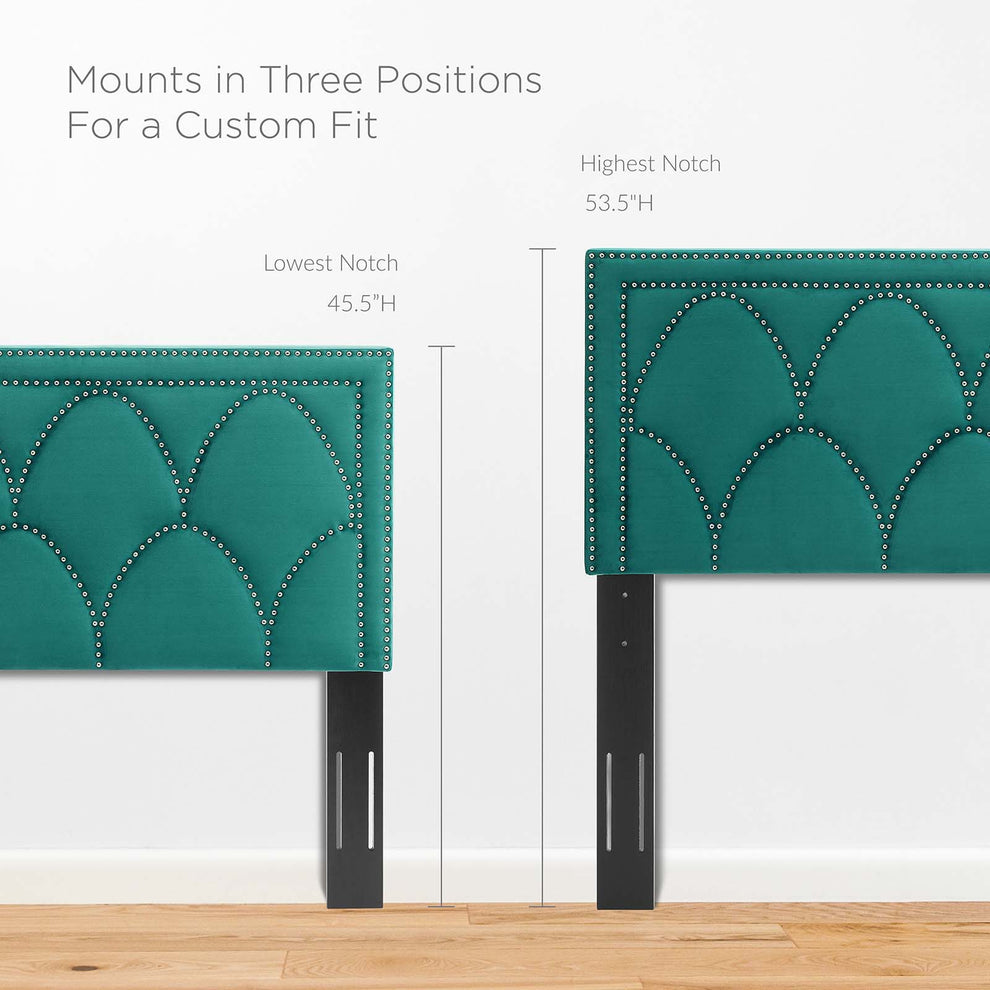 Greta Performance Velvet King/California King Headboard By Modway - MOD-6322 | Headboards | Modishstore - 68