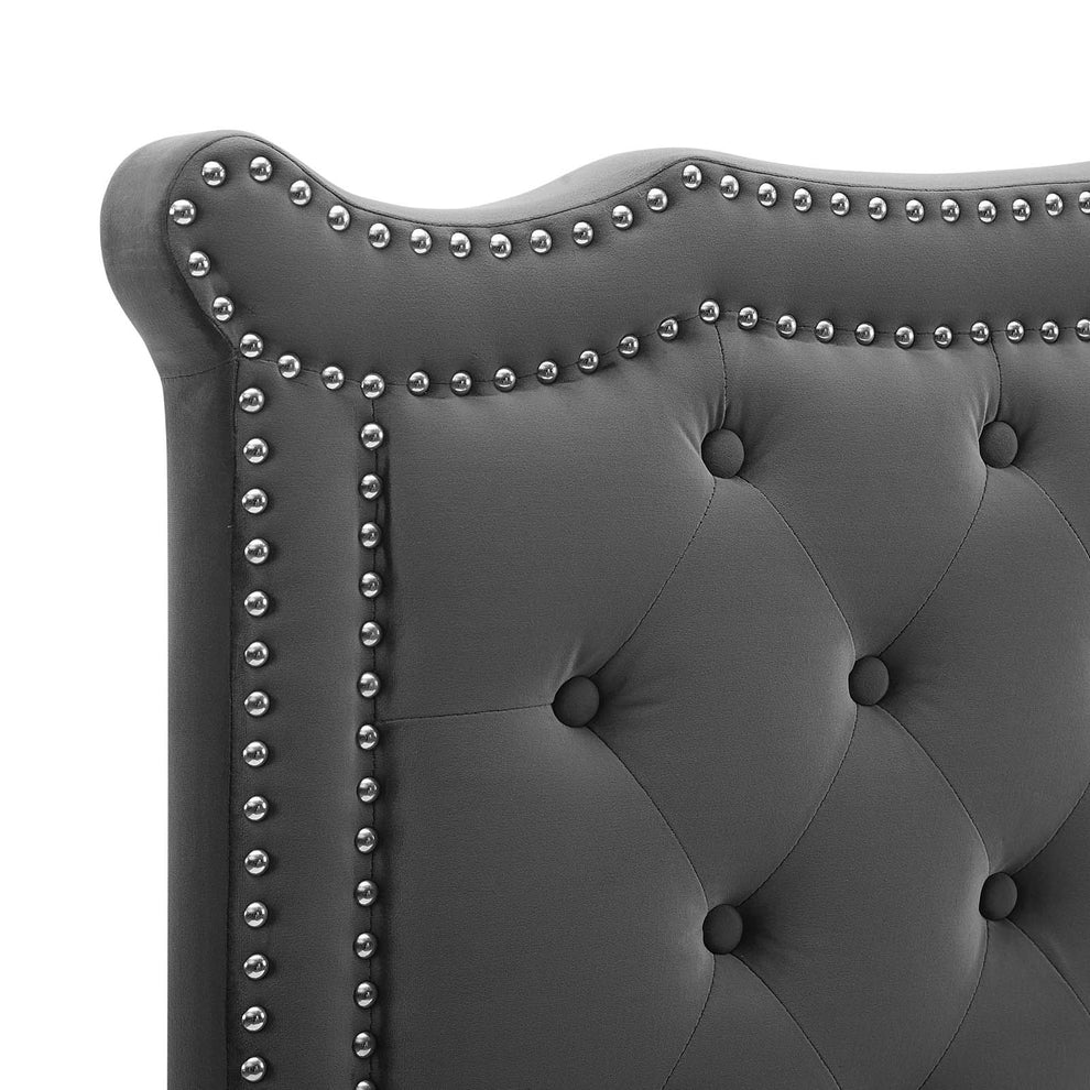 Louisa Tufted Performance Velvet Twin Headboard By Modway - MOD-6323 | Headboards | Modishstore - 5
