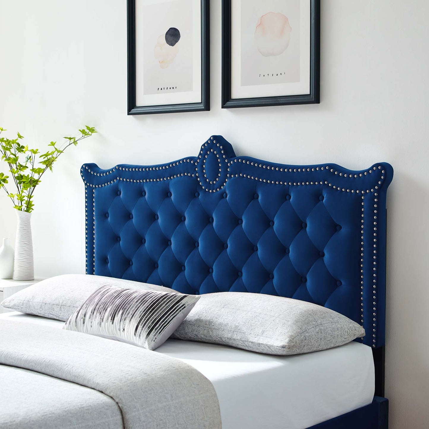 Louisa Tufted Performance Velvet Twin Headboard By Modway - MOD-6323 | Headboards | Modishstore - 38