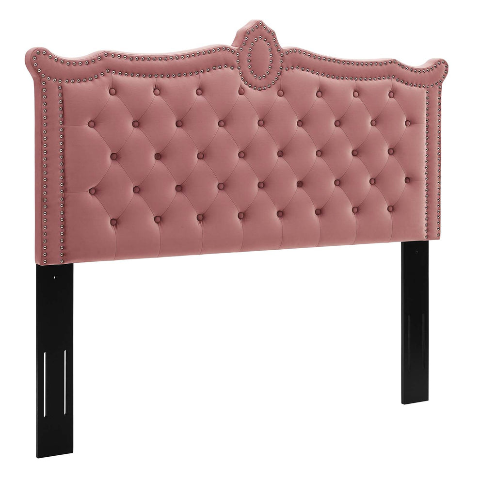 Modway Louisa Tufted Performance Velvet Full/Queen Headboard - MOD-6324 | Headboards | Modishstore - 4