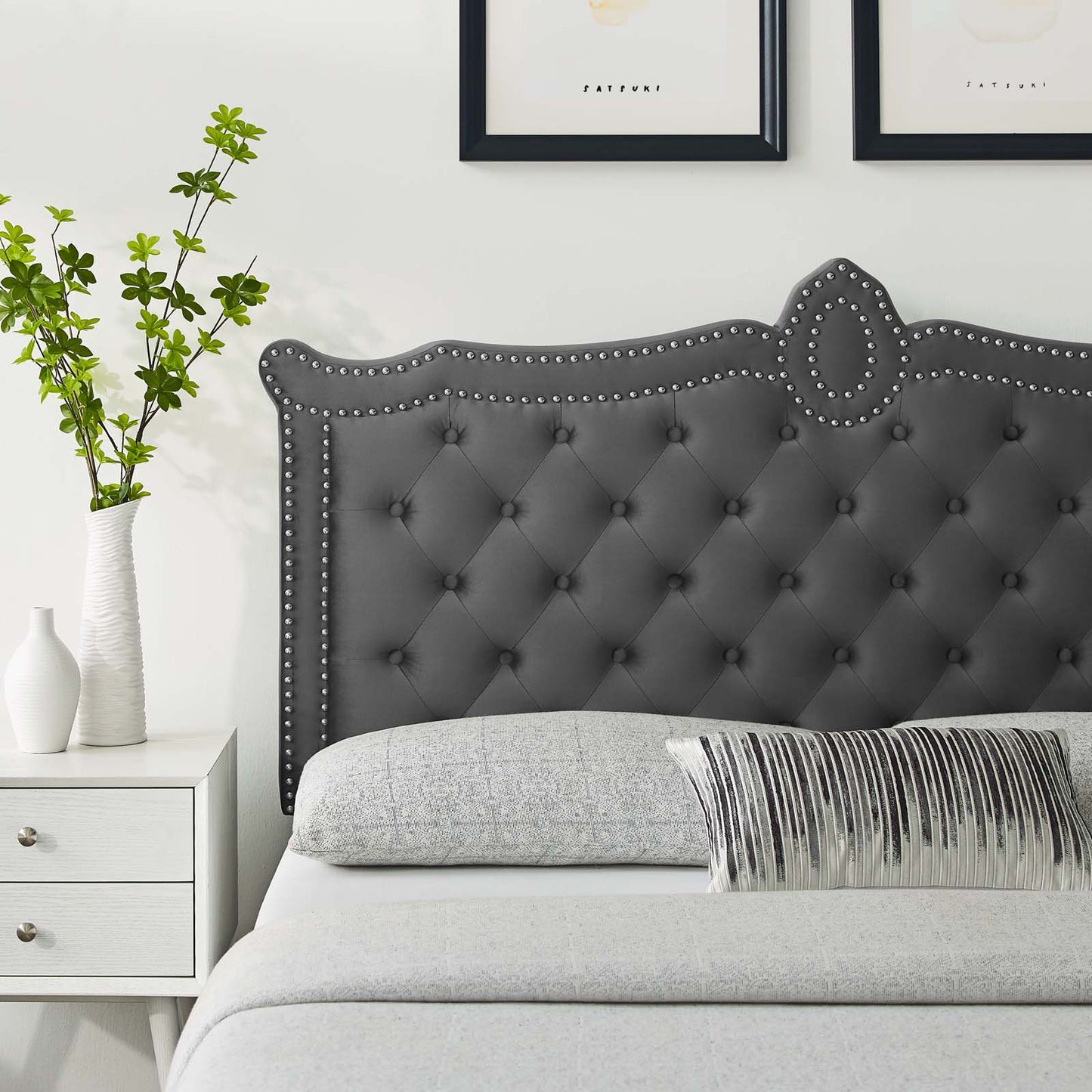 Louisa Tufted Performance Velvet King/California King Headboard By Modway - MOD-6325 | Headboards | Modishstore - 2