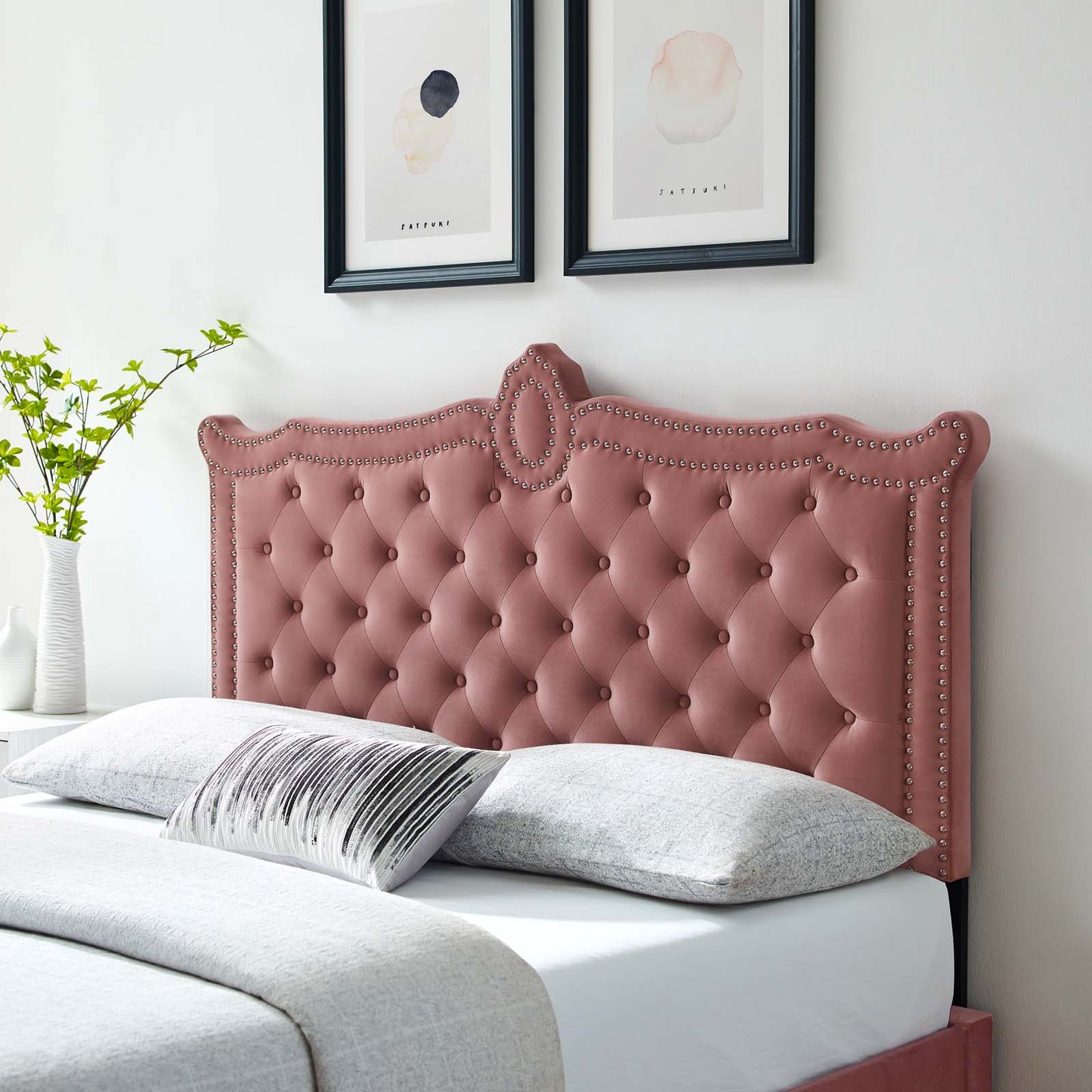 Louisa Tufted Performance Velvet King/California King Headboard By Modway - MOD-6325 | Headboards | Modishstore - 13