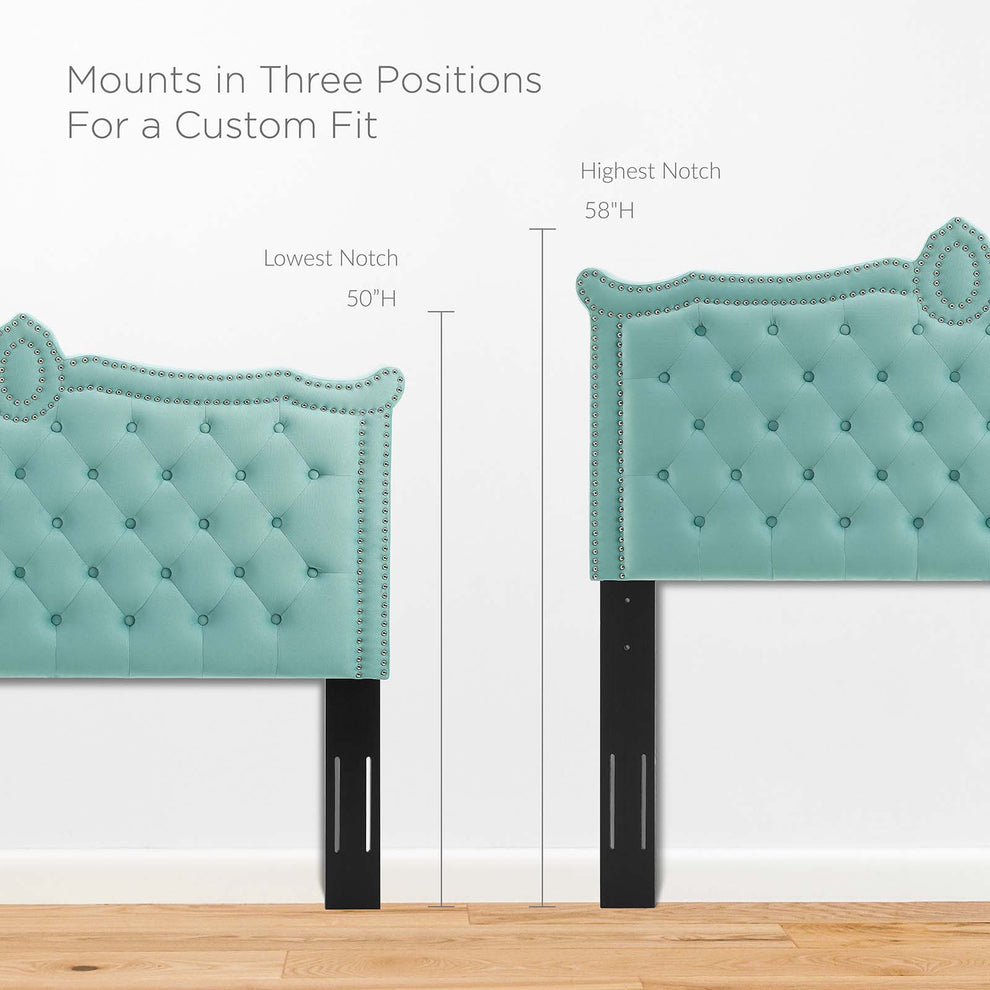 Louisa Tufted Performance Velvet King/California King Headboard By Modway - MOD-6325 | Headboards | Modishstore - 38