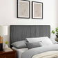 Modway Eloise Channel Tufted Performance Velvet Twin Headboard - MOD-6326 | Headboards | Modishstore - 1