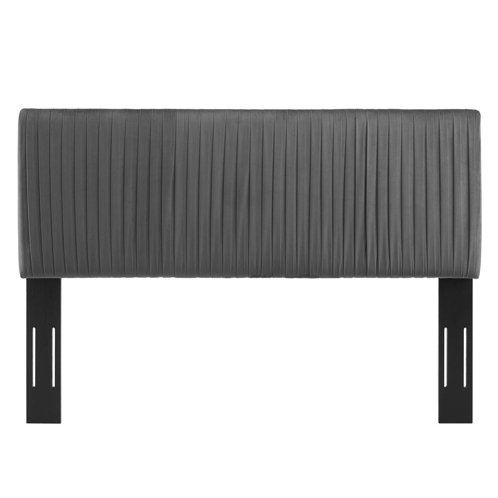 Eloise Channel Tufted Performance Velvet Full/Queen Headboard By Modway - MOD-6327 | Headboards | Modishstore - 3