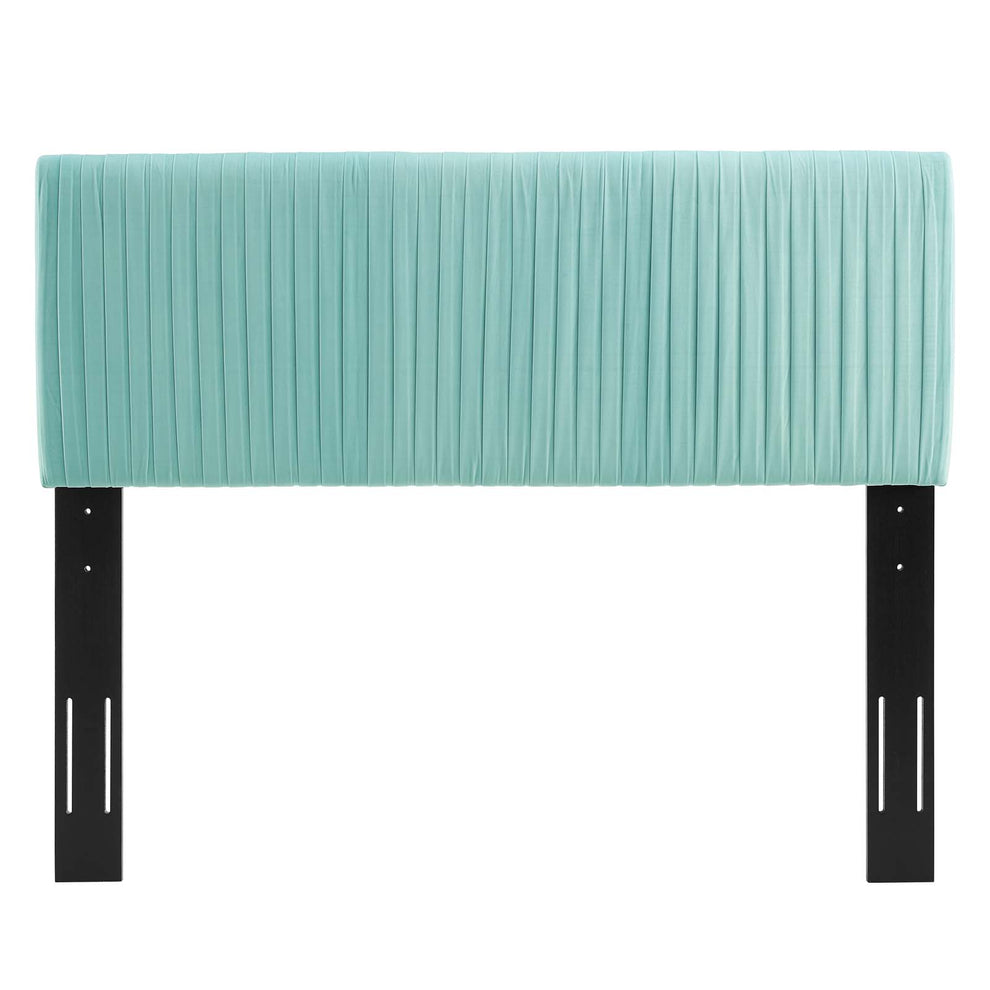 Eloise Channel Tufted Performance Velvet Full/Queen Headboard By Modway - MOD-6327 | Headboards | Modishstore - 14