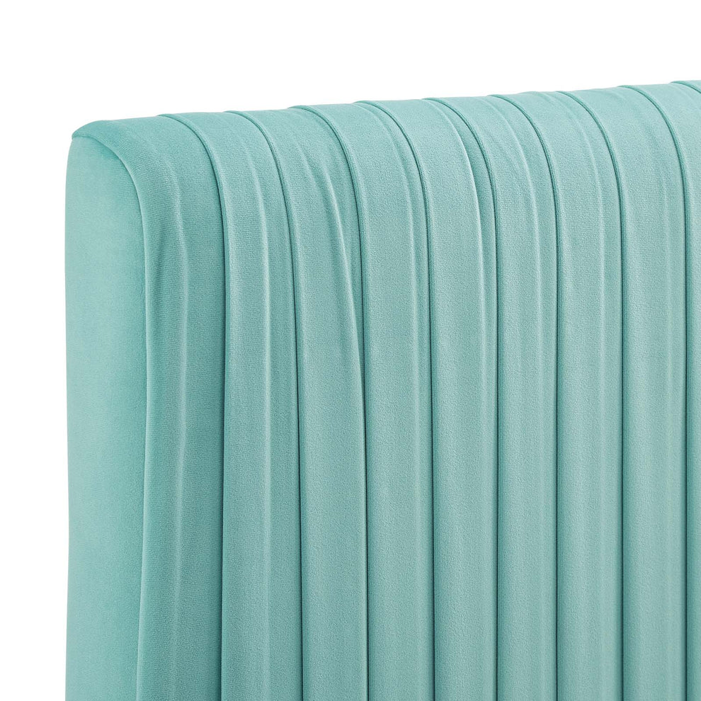 Eloise Channel Tufted Performance Velvet Full/Queen Headboard By Modway - MOD-6327 | Headboards | Modishstore - 15