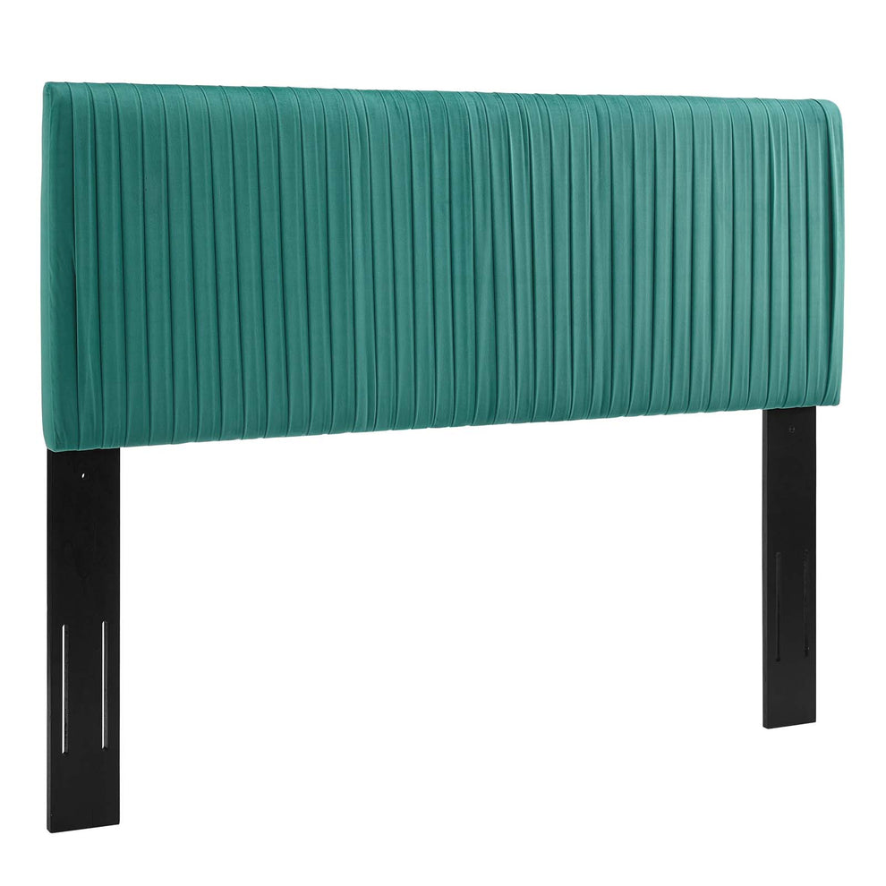 Eloise Channel Tufted Performance Velvet Full/Queen Headboard By Modway - MOD-6327 | Headboards | Modishstore - 27