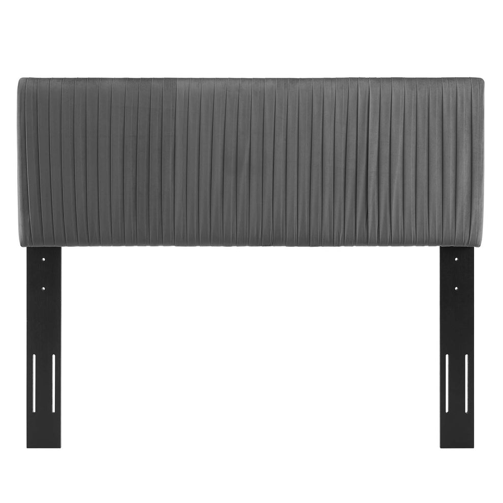 Eloise Channel Tufted Performance Velvet King/California King Headboard By Modway - MOD-6328 | Headboards | Modishstore - 4