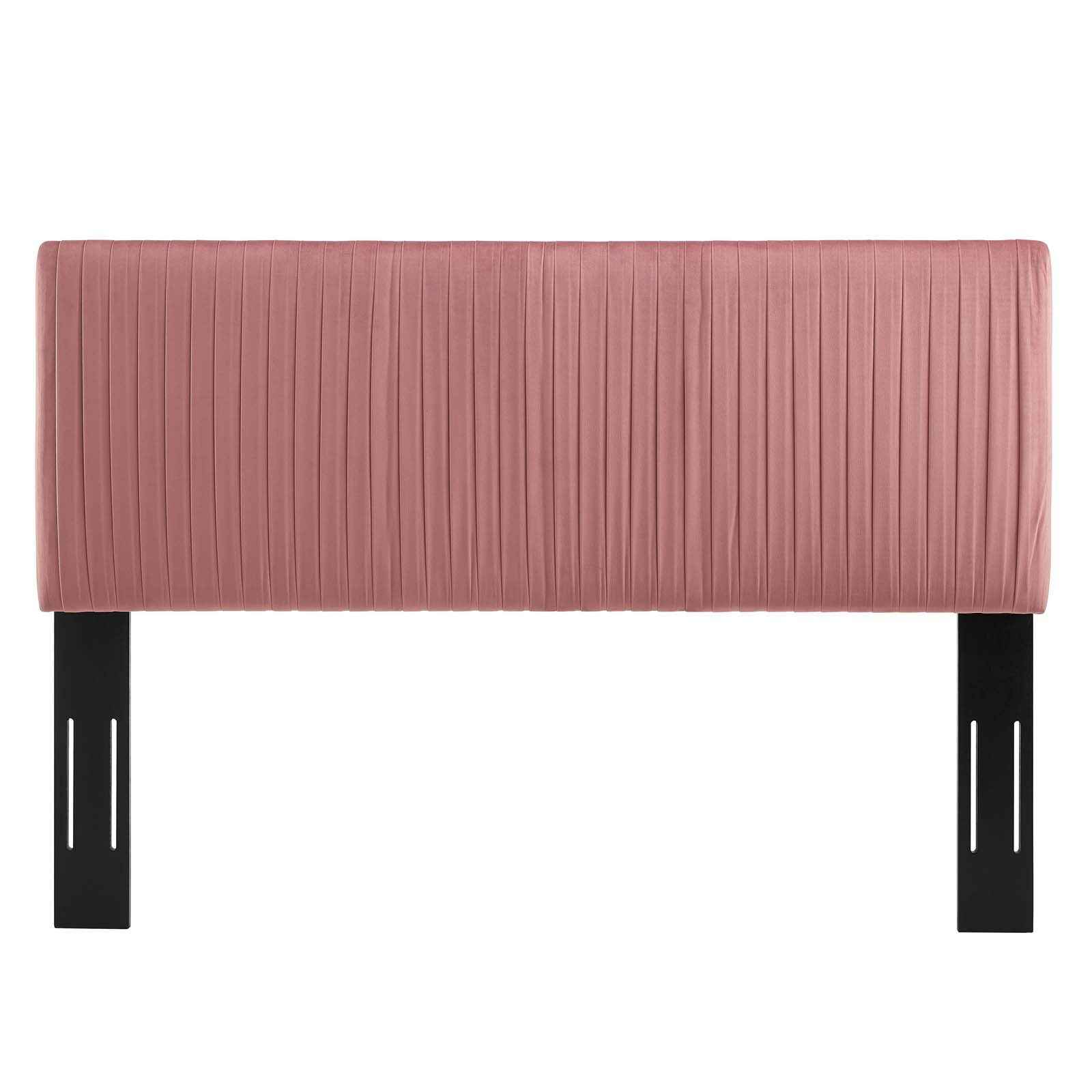 Eloise Channel Tufted Performance Velvet King/California King Headboard By Modway - MOD-6328 | Headboards | Modishstore - 8