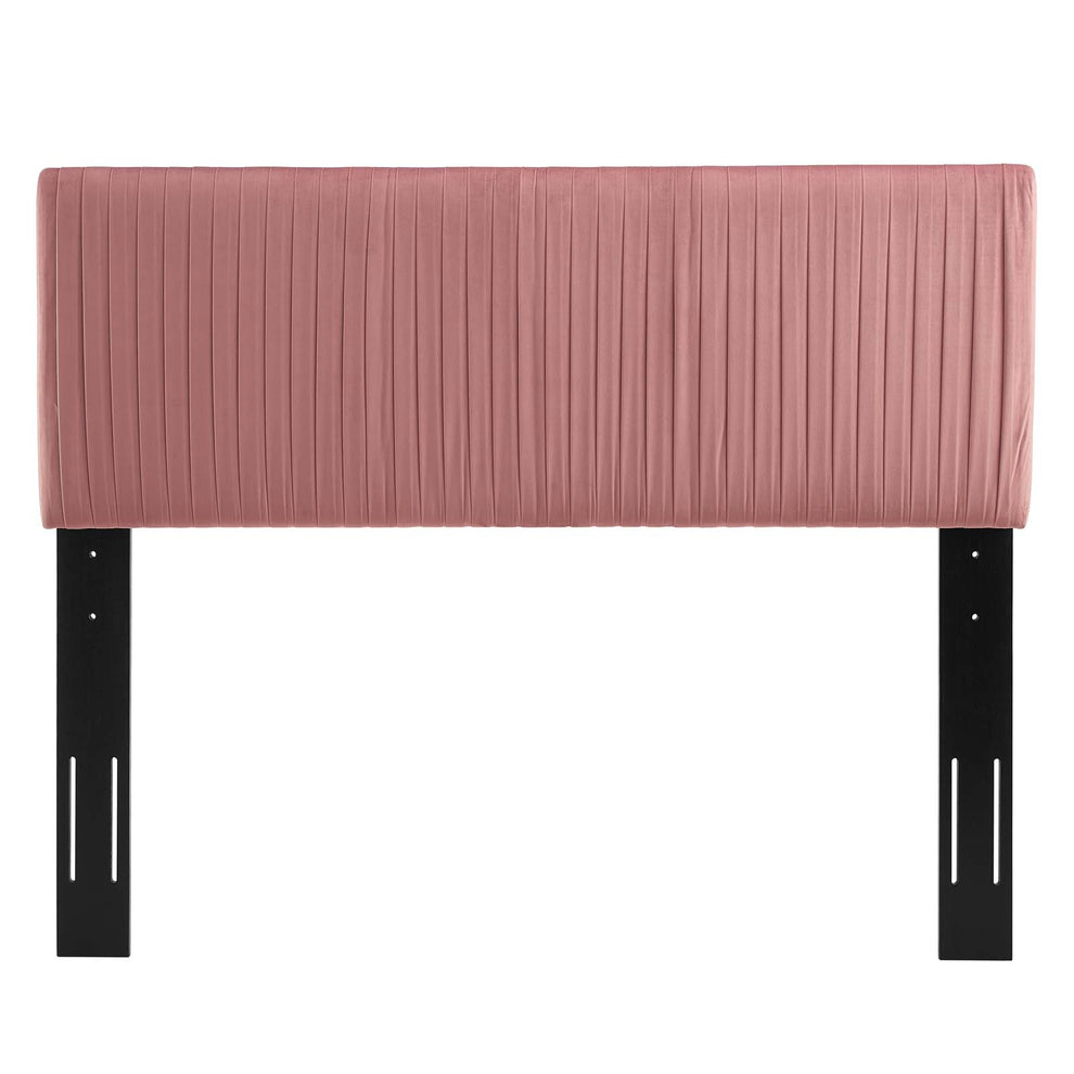 Eloise Channel Tufted Performance Velvet King/California King Headboard By Modway - MOD-6328 | Headboards | Modishstore - 9
