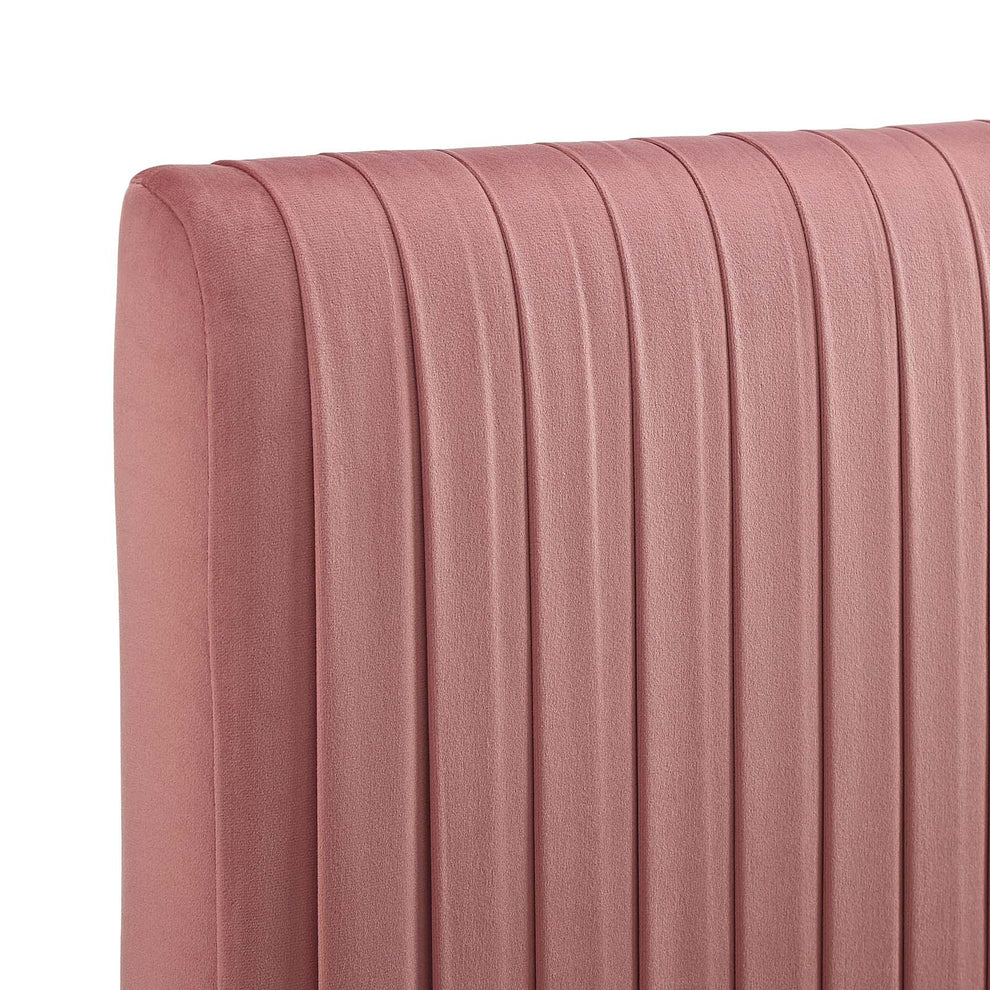 Eloise Channel Tufted Performance Velvet King/California King Headboard By Modway - MOD-6328 | Headboards | Modishstore - 10