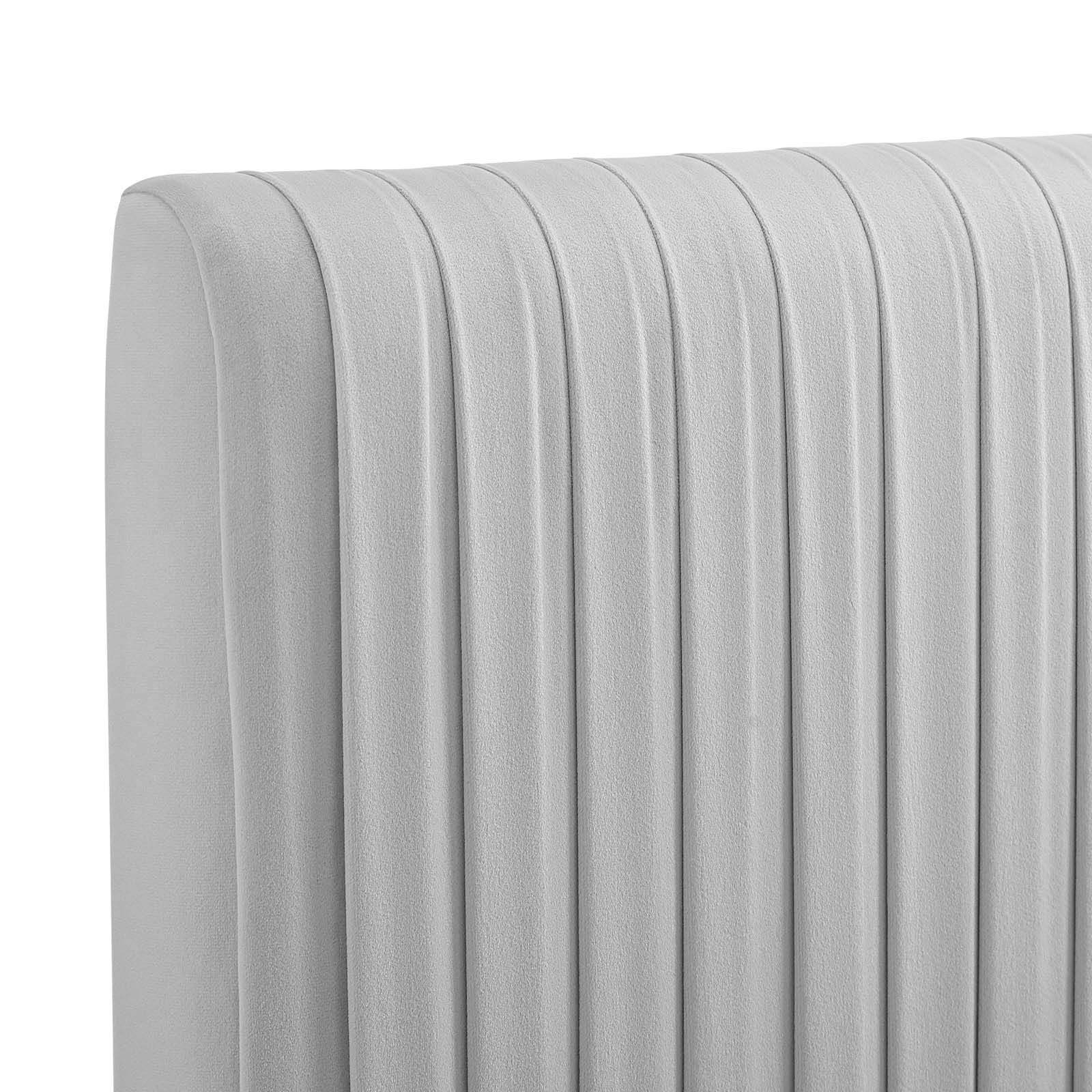 Eloise Channel Tufted Performance Velvet King/California King Headboard By Modway - MOD-6328 | Headboards | Modishstore - 15