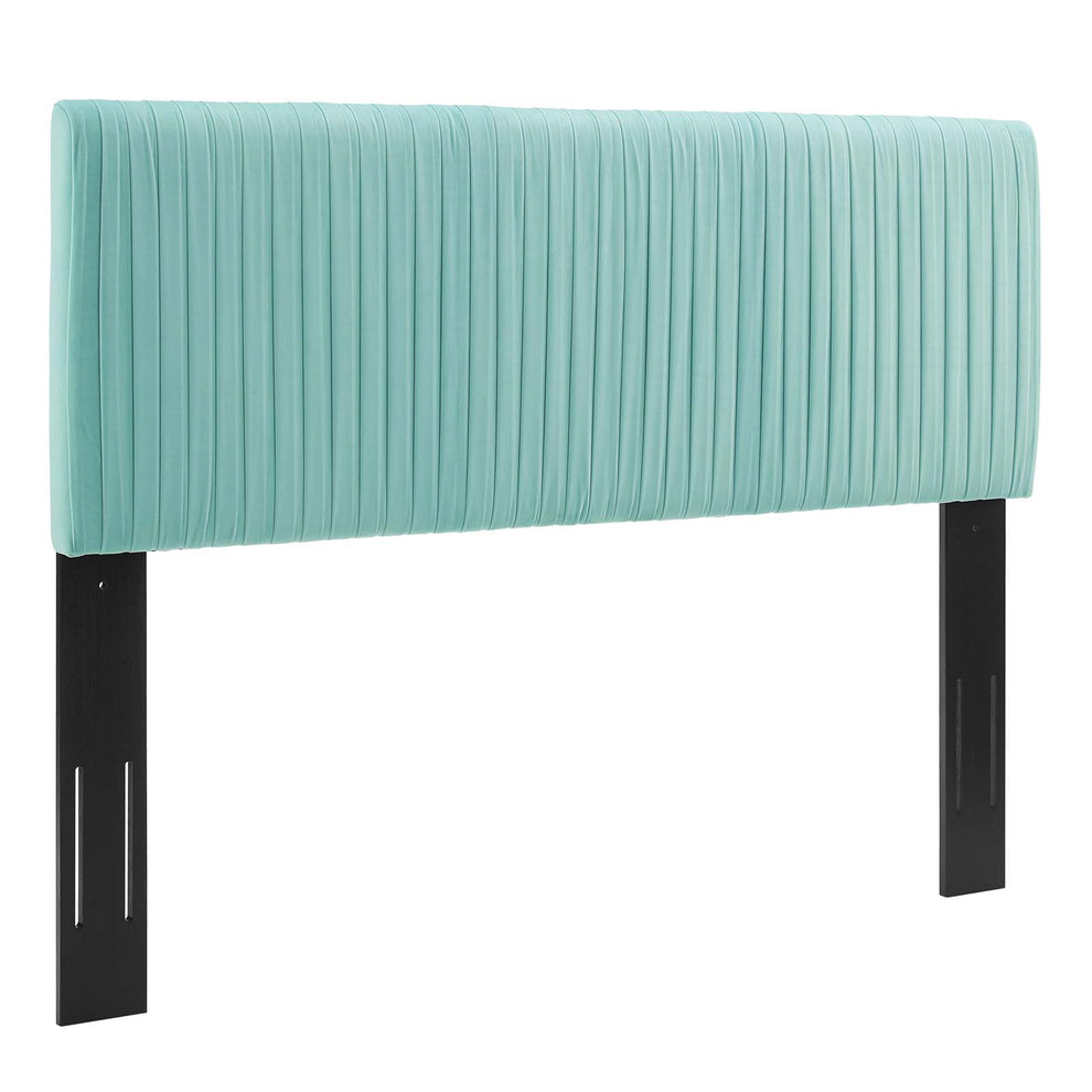 Eloise Channel Tufted Performance Velvet King/California King Headboard By Modway - MOD-6328 | Headboards | Modishstore - 17