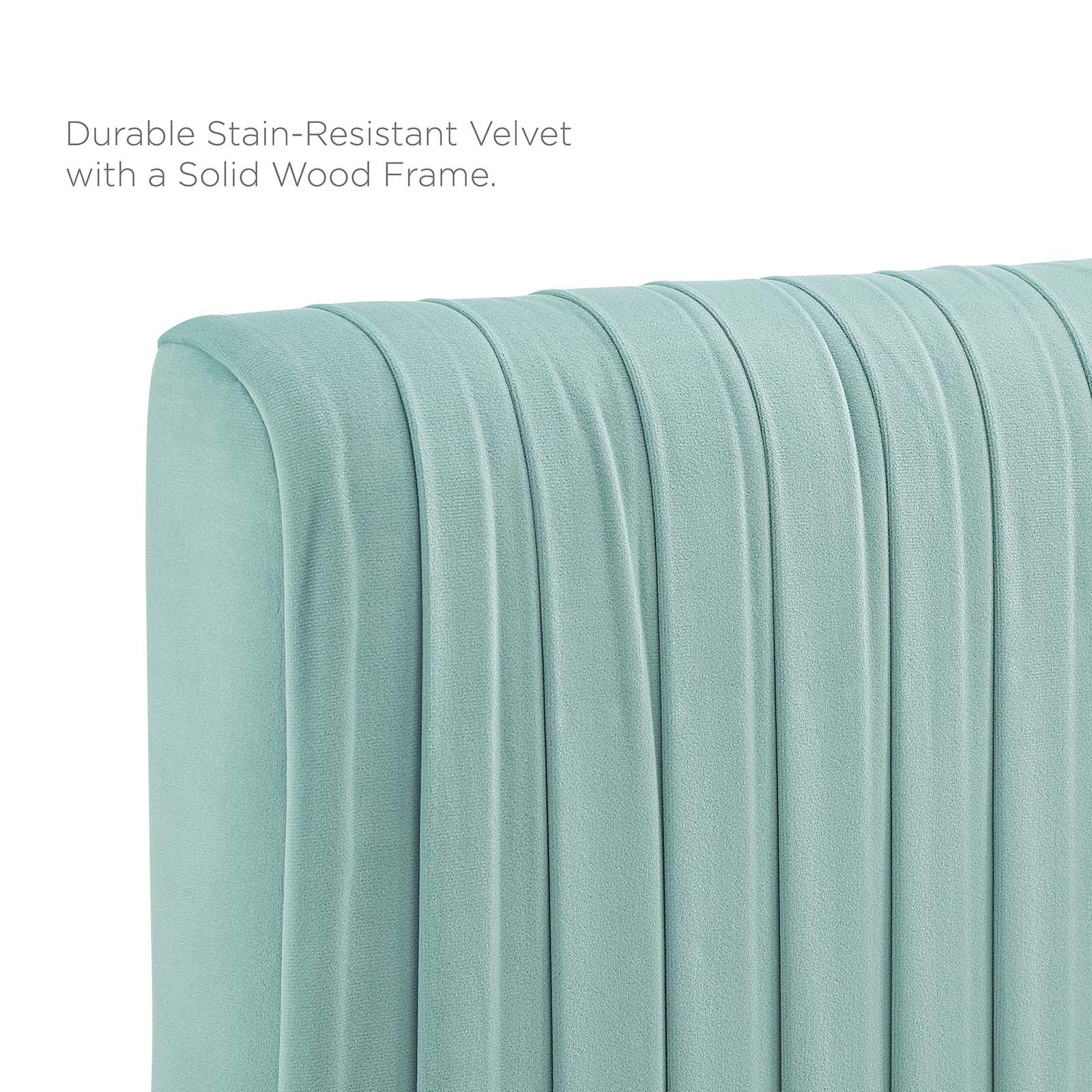 Eloise Channel Tufted Performance Velvet King/California King Headboard By Modway - MOD-6328 | Headboards | Modishstore - 21