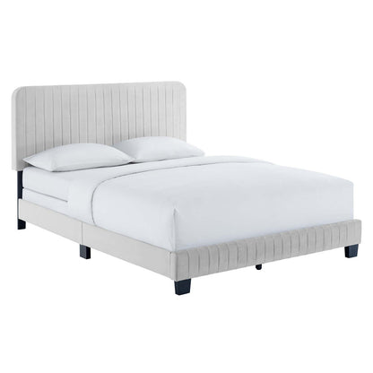 Modway Celine Channel Tufted Performance Velvet King Bed - MOD-6329 | Beds | Modishstore - 10