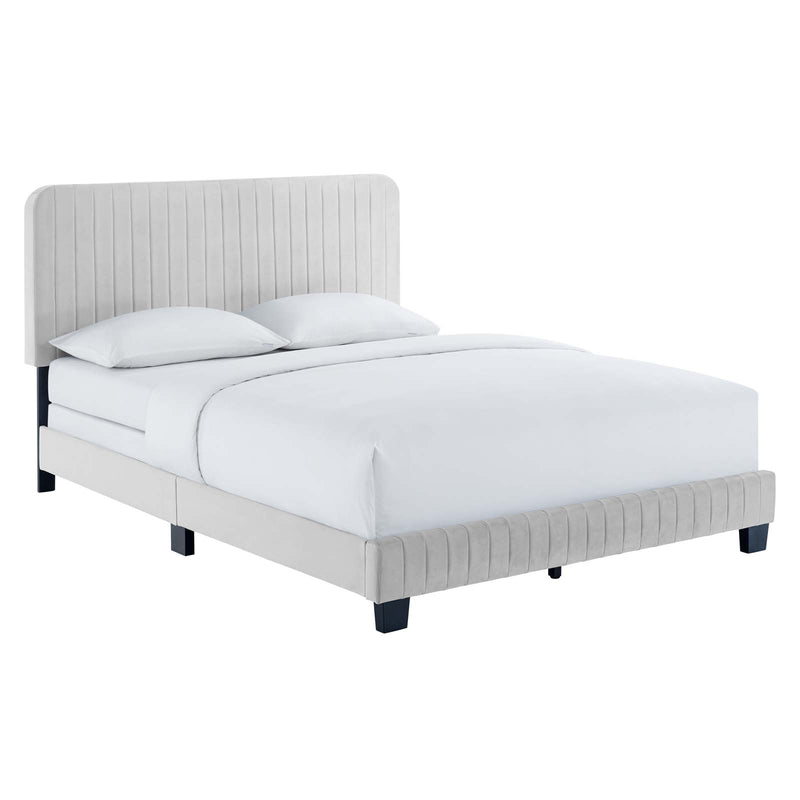 Modway Celine Channel Tufted Performance Velvet King Bed - MOD-6329 | Beds | Modishstore - 10