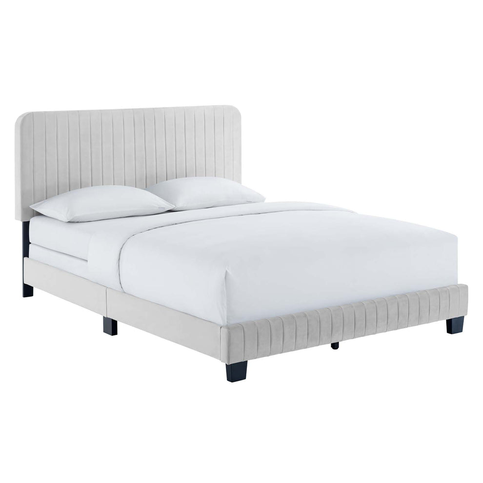 Modway Celine Channel Tufted Performance Velvet Queen Bed - MOD-6330 | Beds | Modishstore - 10