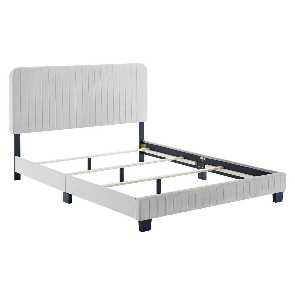 Modway Celine Channel Tufted Performance Velvet Queen Bed - MOD-6330 | Beds | Modishstore - 11