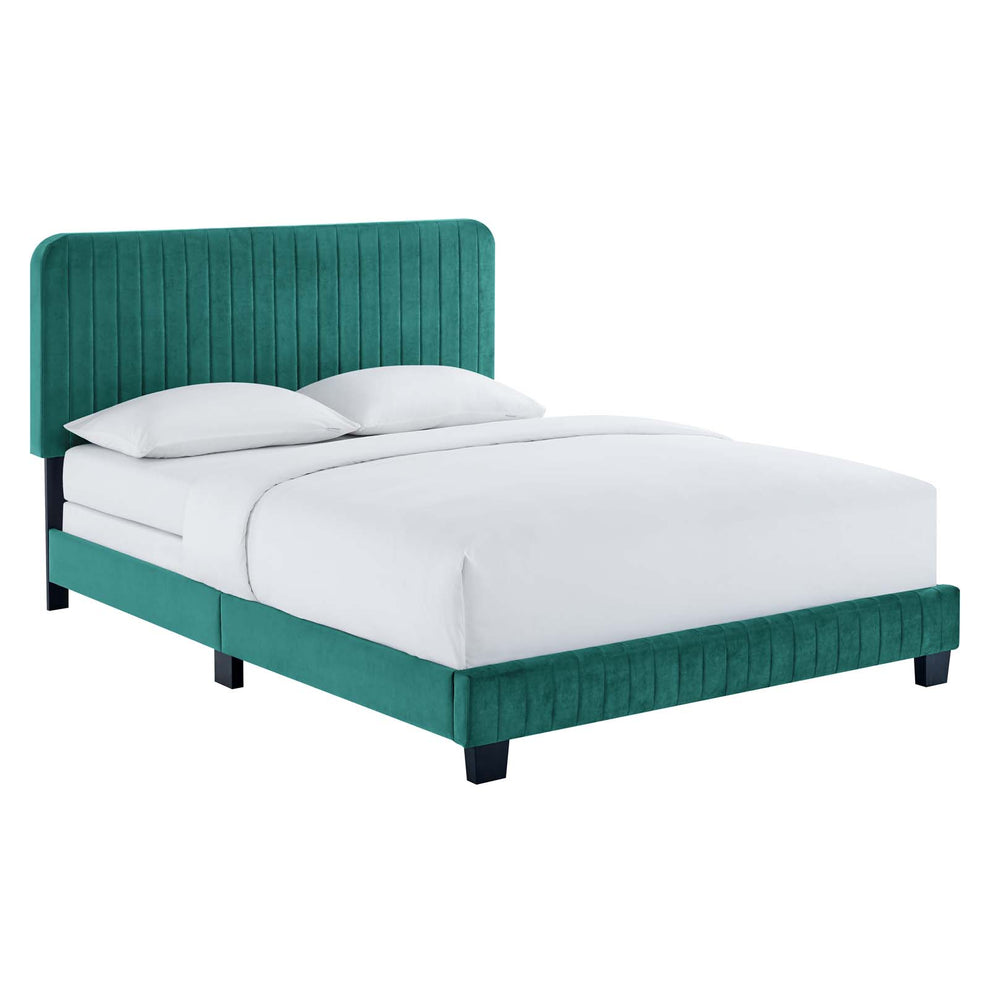 Modway Celine Channel Tufted Performance Velvet Queen Bed - MOD-6330 | Beds | Modishstore - 22
