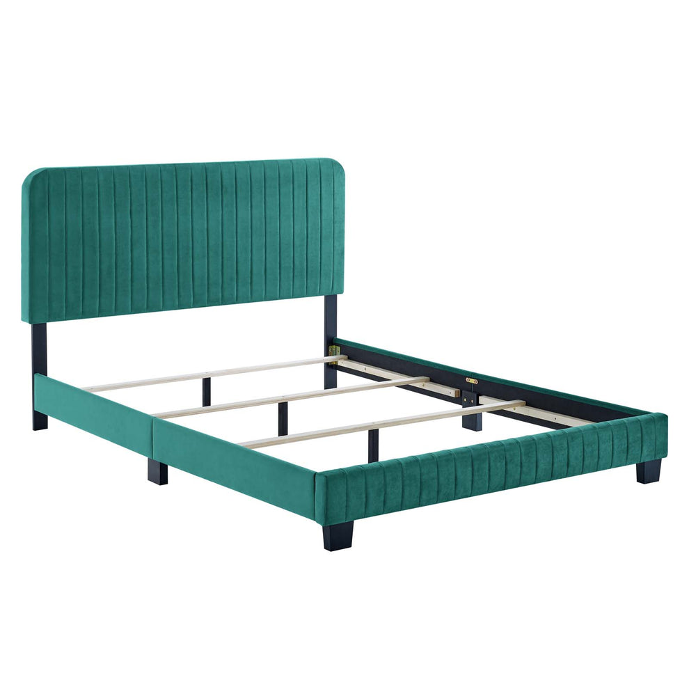 Modway Celine Channel Tufted Performance Velvet Queen Bed - MOD-6330 | Beds | Modishstore - 23