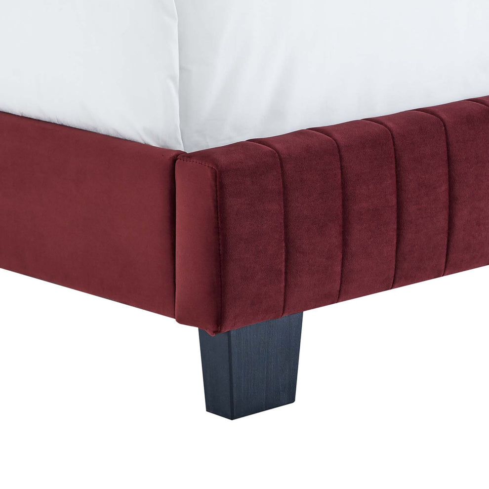 Modway Celine Channel Tufted Performance Velvet Full Bed - MOD-6331 | Beds | Modishstore - 15