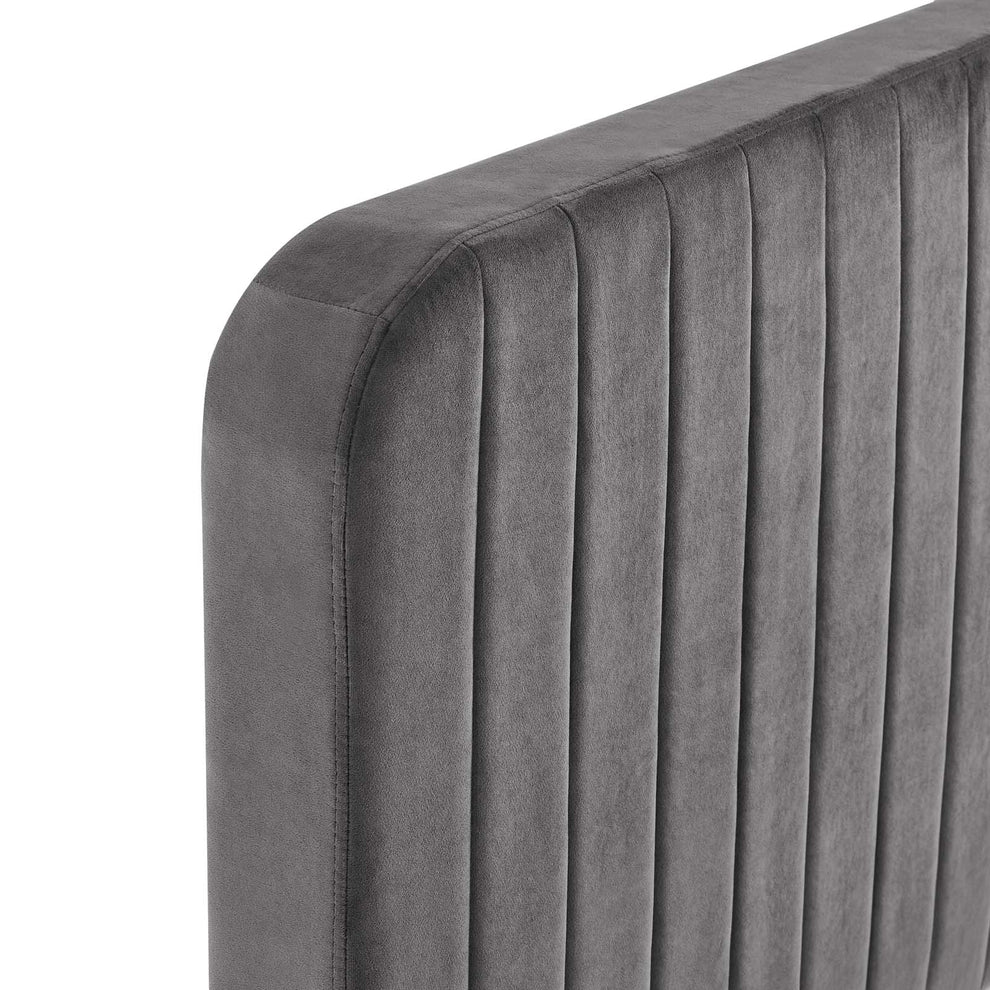 Modway Celine Channel Tufted Performance Velvet Full Platform Bed - MOD-6335 | Beds | Modishstore - 9