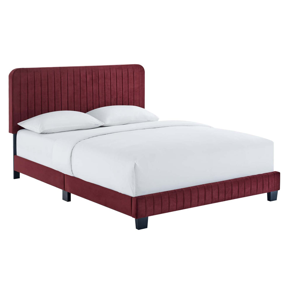Modway Celine Channel Tufted Performance Velvet Full Platform Bed - MOD-6335 | Beds | Modishstore - 13