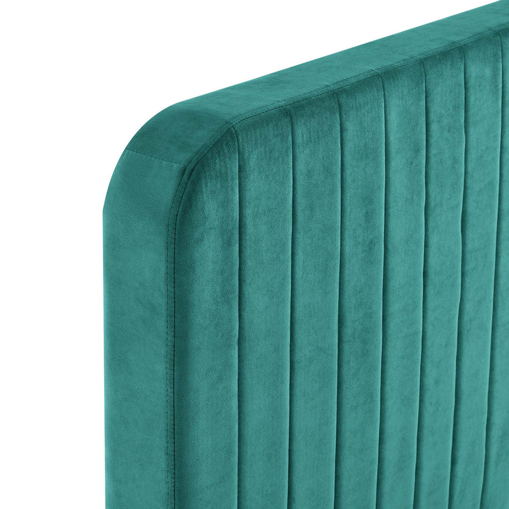 Modway Celine Channel Tufted Performance Velvet Full Platform Bed - MOD-6335 | Beds | Modishstore - 24