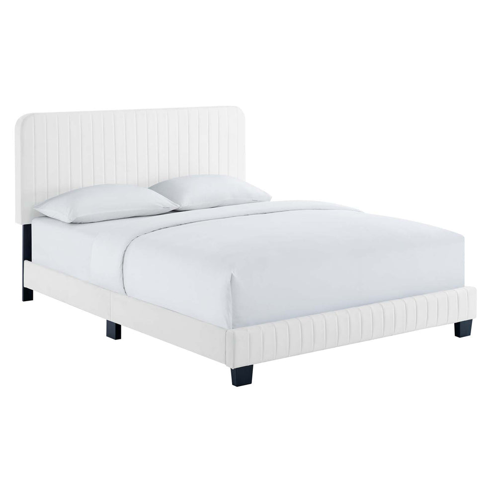 Modway Celine Channel Tufted Performance Velvet Twin Platform Bed - MOD-6336 | Beds | Modishstore - 25