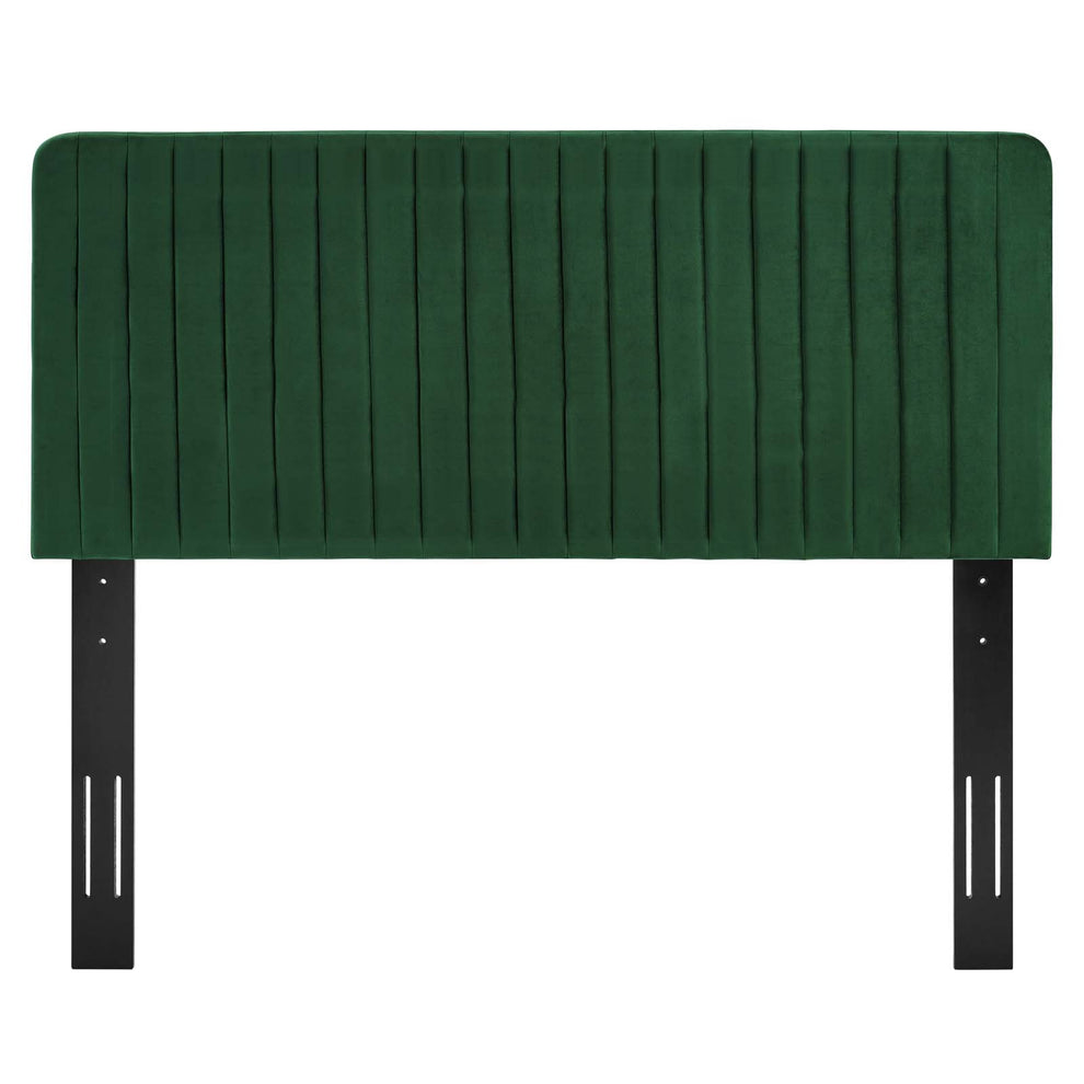 Modway Milenna Channel Tufted Performance Velvet Twin Headboard - MOD-6337 | Headboards | Modishstore - 3