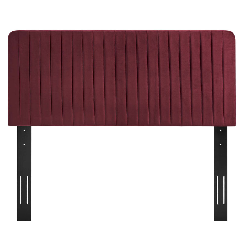 Modway Milenna Channel Tufted Performance Velvet Twin Headboard - MOD-6337 | Headboards | Modishstore - 9