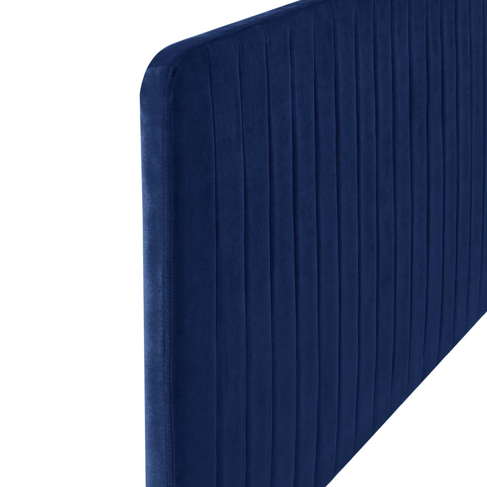 Modway Milenna Channel Tufted Performance Velvet Twin Headboard - MOD-6337 | Headboards | Modishstore - 11