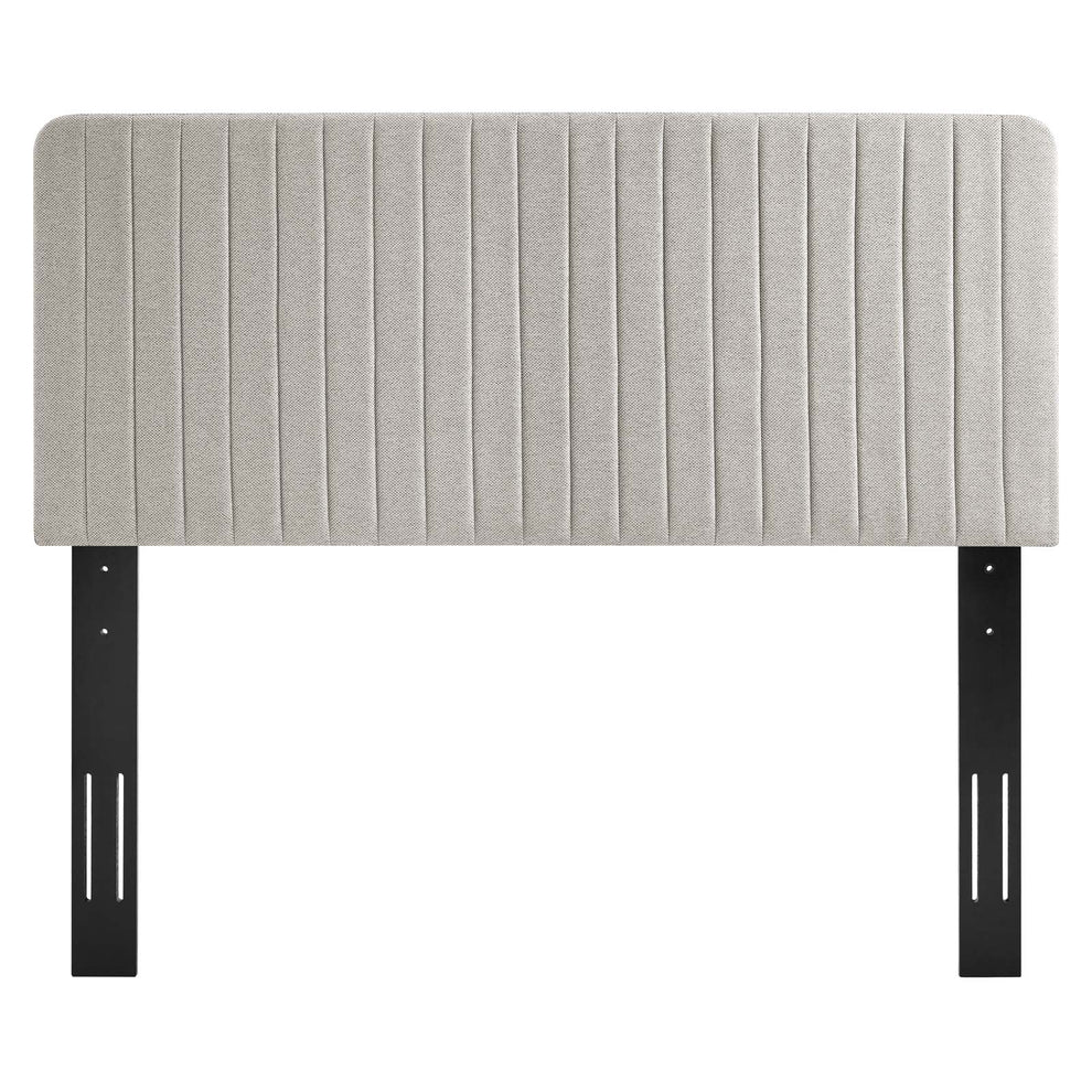 Modway Milenna Channel Tufted Upholstered Fabric Twin Headboard - MOD-6338 | Headboards | Modishstore - 6
