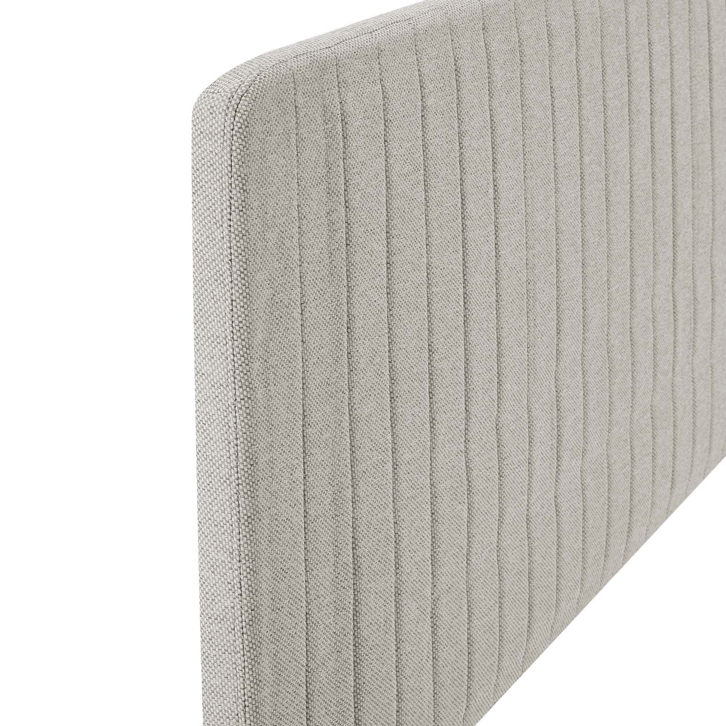 Modway Milenna Channel Tufted Upholstered Fabric Full/Queen Headboard | Headboards | Modishstore-5