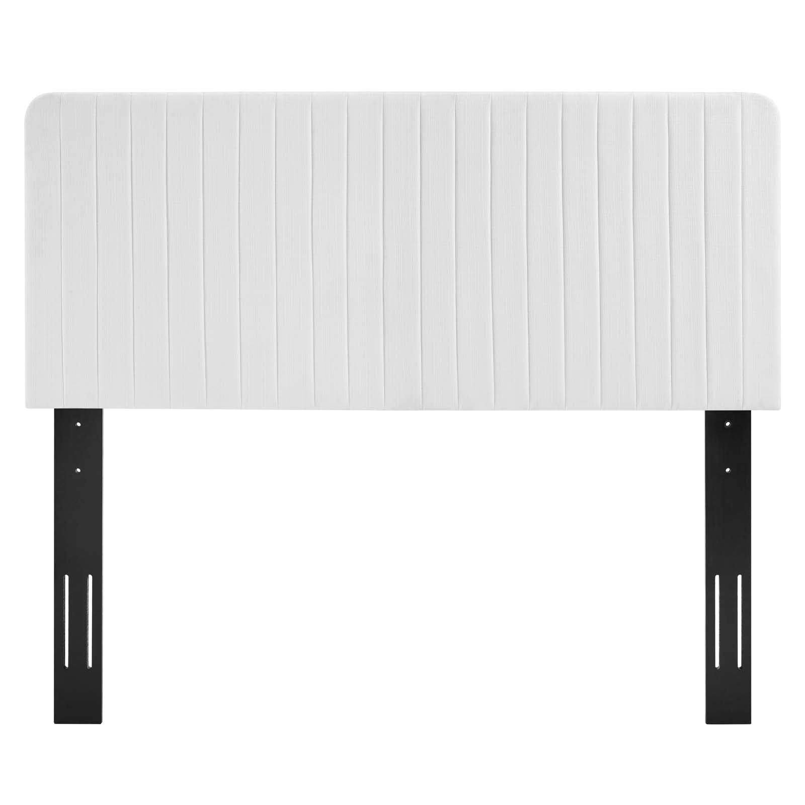 Modway Milenna Channel Tufted Upholstered Fabric Full/Queen Headboard | Headboards | Modishstore-12
